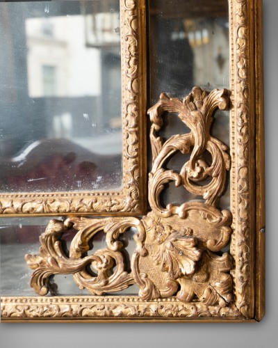 Miroir à pare closes époque Régence première moitié du XVIIIe siècle - Laurent Chalvignac