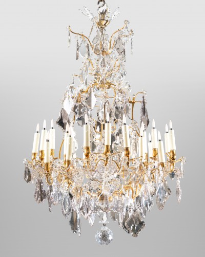 Luminaires Lustre - Grand lustre à 24 lumières milieu du XVIIIe siècle