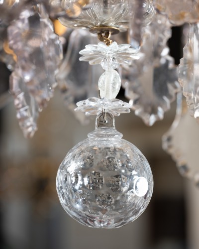 Grand lustre à 24 lumières milieu du XVIIIe siècle - Louis XV