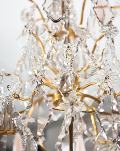 Louis XV - Grand lustre à 24 lumières milieu du XVIIIe siècle