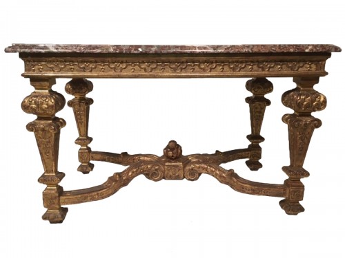 Middle table Louis XIV period late 17th century