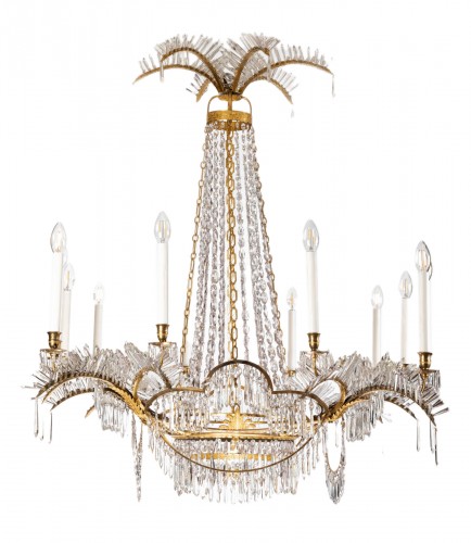 12 lights chandelier Neoclassical period