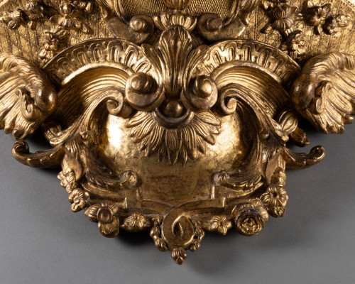 Antiquités - Two wall brackets forming pair early 18th