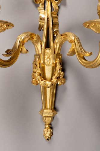 Luminaires Appliques - Paire d'appliques époque Louis XVI
