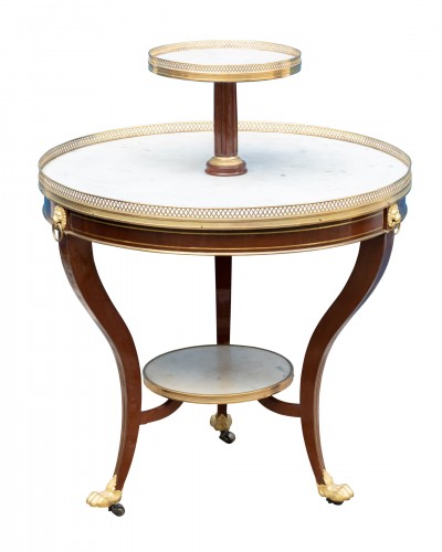 Guéridon &quot;Serviteur muet&quot; circa 1800 - Furniture Style Directoire