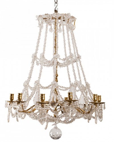 "Lace chandelier" style Louis XIV