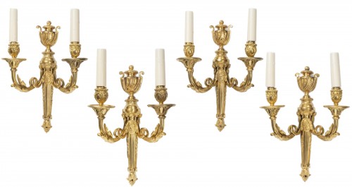 Set of four sconces Transition period circa 1770