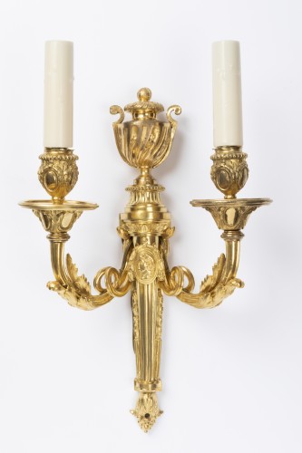 Set of four sconces Transition period circa 1770 - Lighting Style Transition