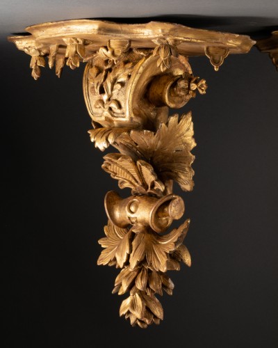 18th century - Régence wall brackets pair