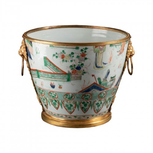 Cooling bucket China porcelain Kangxi period