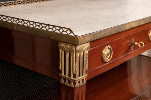 Table de bibliothèque époque Louis XVI - Louis XVI