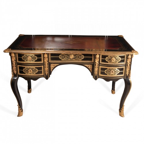 Bureau travail Boulle époque Régence XVIIIe siècle