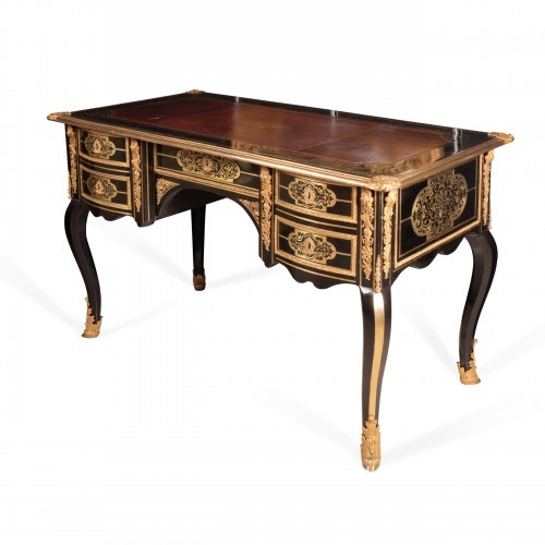 Furniture  - Desk work Boulle Régence period 18th century