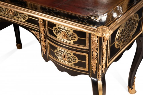 18th century - Desk work Boulle Régence period 18th century