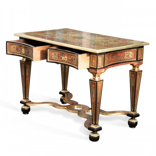 Louis XIV style center table - Restauration - Charles X
