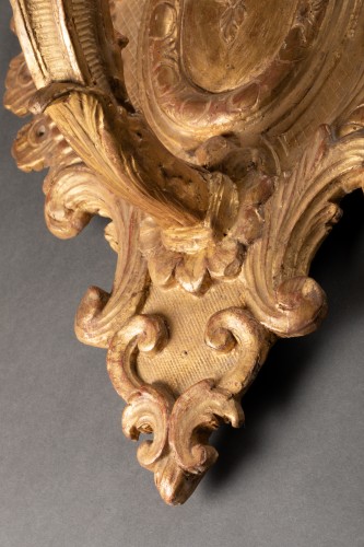 Luminaires Appliques - Paire de réflecteurs d'appliques d'époque Régence, XVIIIe siècle