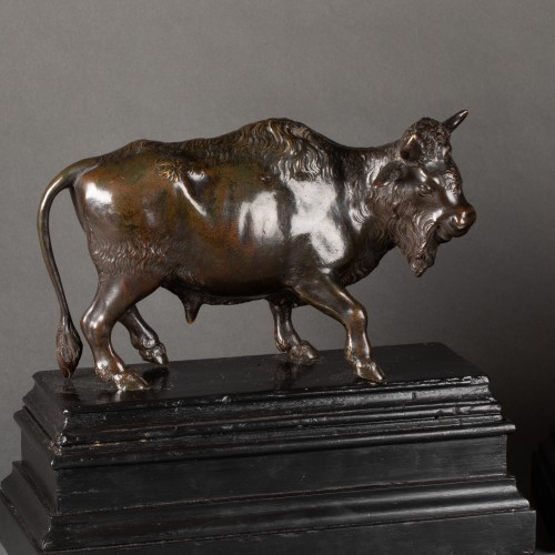 Paire de bronzes fin XVIIe, début XVIIIe siècle - Sculpture Style Louis XIV
