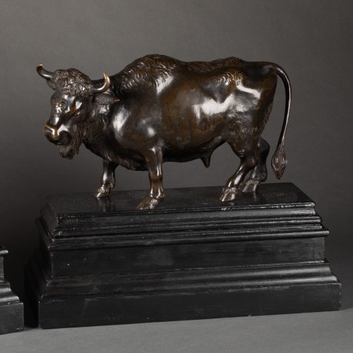 Sculpture Sculpture en Bronze - Paire de bronzes fin XVIIe, début XVIIIe siècle