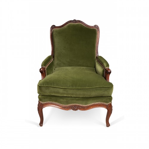 Louis XV bergere, mid 18th century - Seating Style Louis XV
