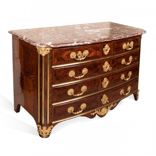 Commode époque Régence estampillée MONDON XVIIIe siècle - Mobilier Style Régence