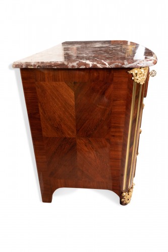 Antiquités - Commode époque Régence estampillée MONDON XVIIIe siècle