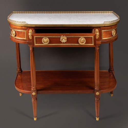 Mahogany desserte Louis XVI period stamped C.MAUTER - Furniture Style Louis XVI