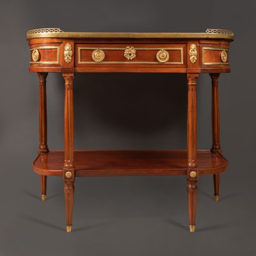 Louis XVI - Desserte époque Louis XVI estampillée C.MAUTER