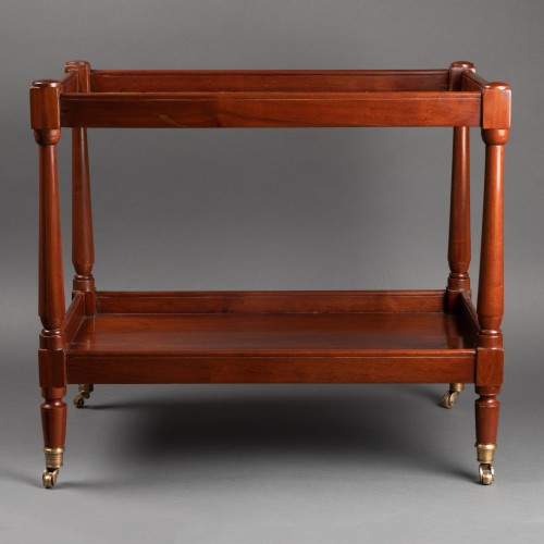 Mahogany tables pair Directoire period circa 1800 - Furniture Style Directoire