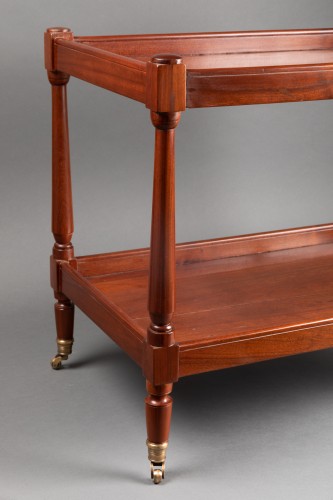 Mahogany tables pair Directoire period circa 1800 - 