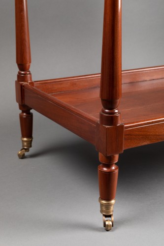 XVIIIe siècle - Paire de tables en acajou époque Directoire circa 1800