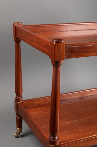 Paire de tables en acajou époque Directoire circa 1800 - Directoire