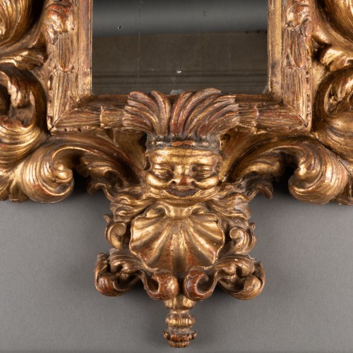 Miroirs, Trumeaux  - Paire de miroirs XVII e siècle