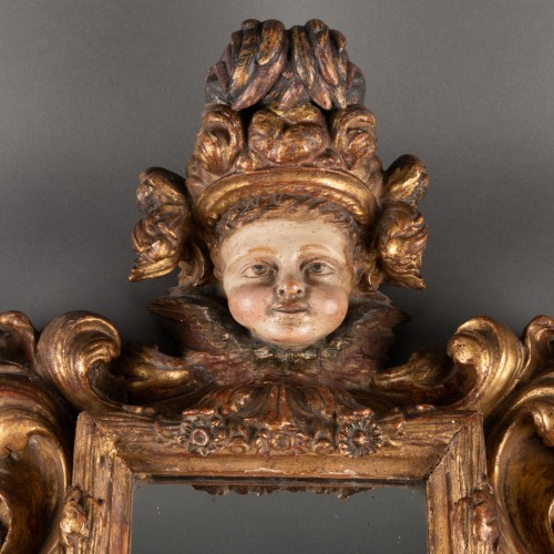XVIIe siècle - Paire de miroirs XVII e siècle
