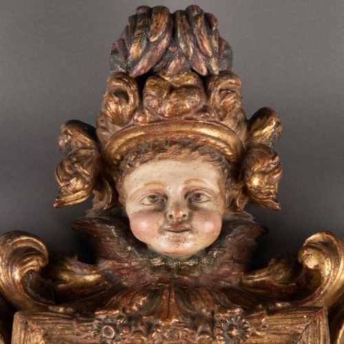 Louis XIII - Paire de miroirs XVII e siècle