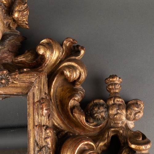 Antiquités - pair of mirrors 17th century