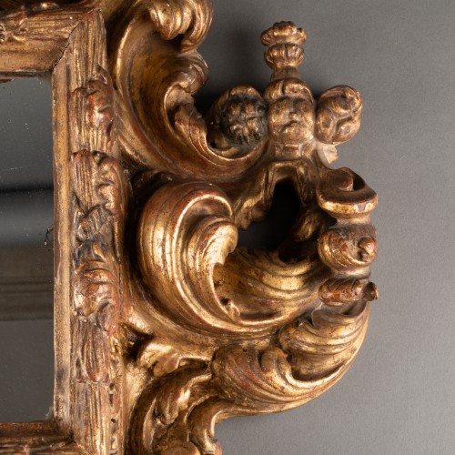 Antiquités - Paire de miroirs XVII e siècle