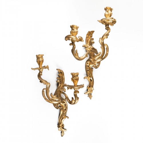 Louis XV sconces mid 18th century