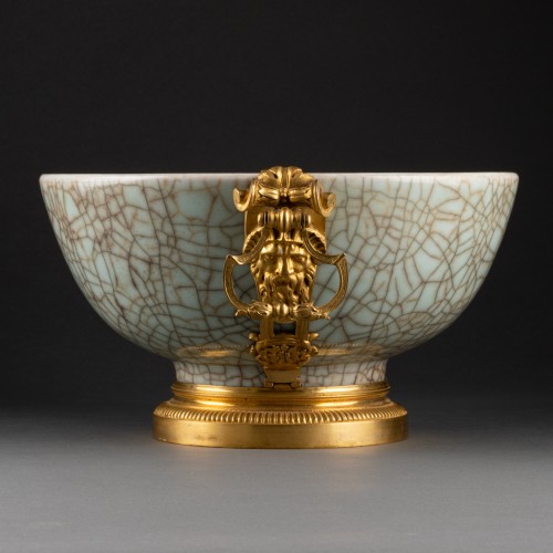 Coupe porcelaine Céladon Chine XVIIIe siècle - Laurent Chalvignac