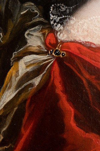 Tableaux et dessins Tableaux XVIIe siècle - Portrait, école française fin du XVIIe siècle