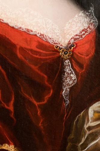 Portrait, école française fin du XVIIe siècle - Laurent Chalvignac