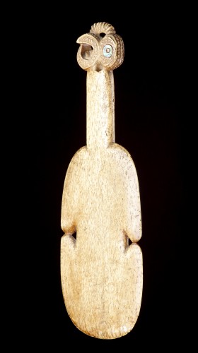 Tribal Art  - A Finely Carved Maori Whalebone Club ‘Kotiate Paraoa’ 