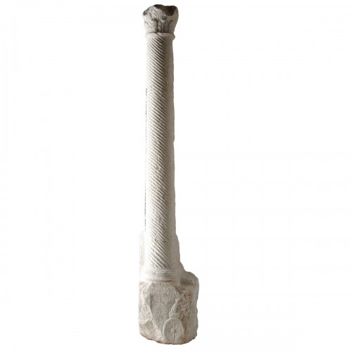 A Rare and Important Late Roman Marble Column