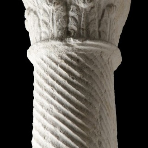 A Rare and Important Late Roman Marble Column - Ancient Art Style 