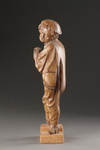 Figure d'homme sculptée, Flandres début du XVIe siècle - Finch and Co