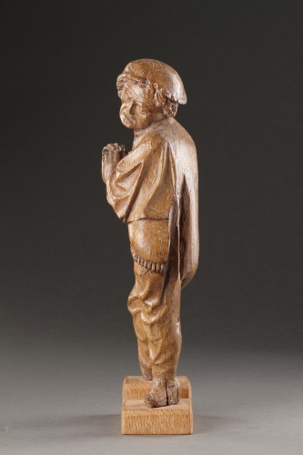 A Fine Flemish Carved Figure of a Man  - 