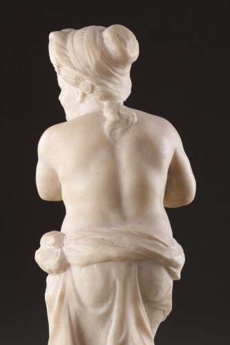 Antiquités - Paire de nains sculptés napolitains, Italie XVIIIe siècle