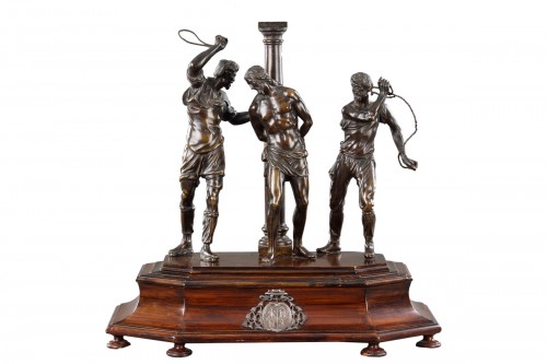 Sculpture représentant la Flagellation du Christ