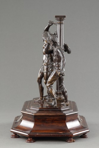 17th century - A Fine Sculpture Depicting the Flagellation of Christ 