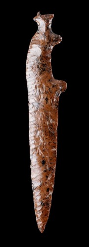  - Silex "acajou" en forme d'animal