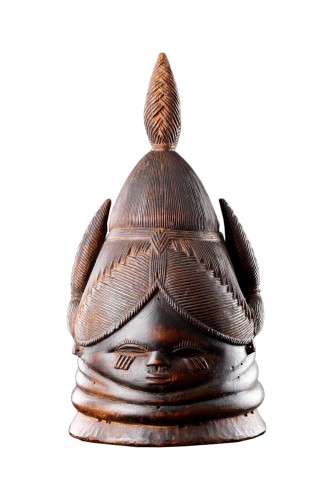 An African ‘Sande’ or ‘Bundu’ Mask 